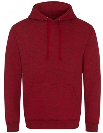 JH012 AWDis Cosmic Blend Hoodie cosmic redblack