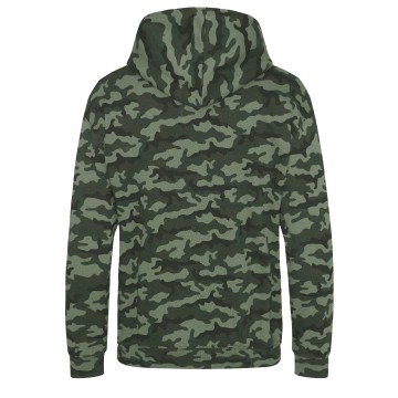 JH014J AWDis Camo hoodie junior back