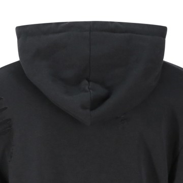 JH019 AWDis Distressed hoodie detail