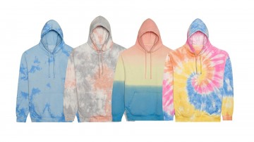 JH022 AWDis Tie-Dye hoodie