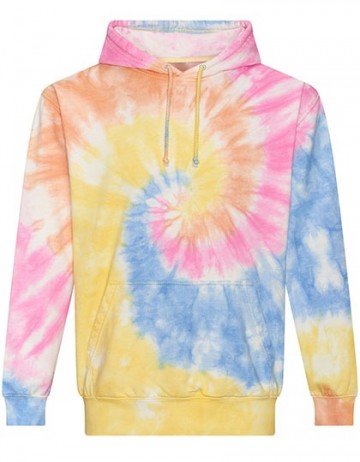 JH022 AWDis Tie-Dye hoodie tie dye swirl