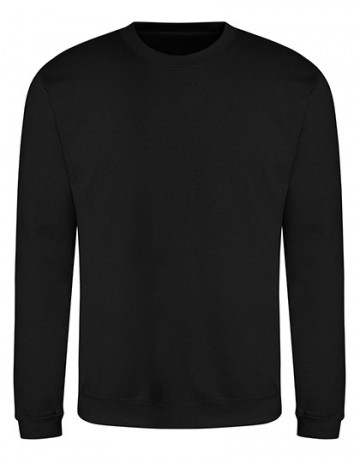 JH030 AWDis sweater diep zwart