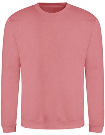 JH030 AWDis sweater stoffig rose