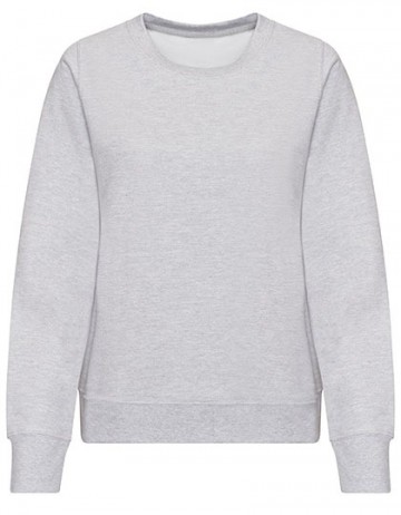 JH030F AWDis dames sweat heather grey
