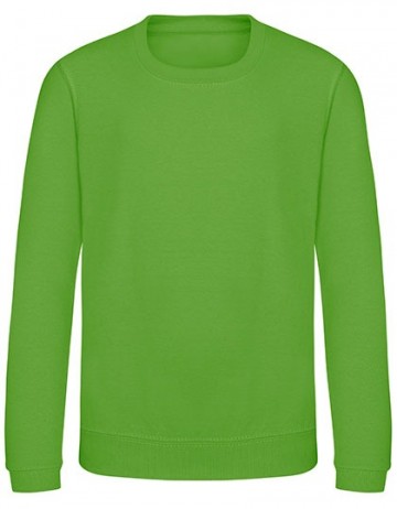 JH030J AWDis junior sweat lime green
