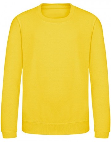 JH030J AWDis junior sweat sun yellow