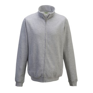 JH047 Freshner Full Zip Sweat Heather grijs