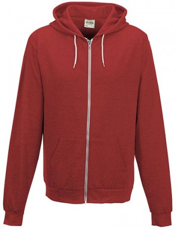 JH058 AWDis Heather Zoodie red heather