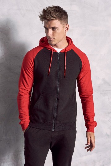 JH063 AWDis Baseball zoodie