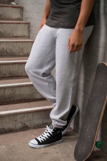 JH072 College Cuffed Jogpants