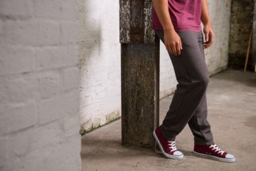 JH072 College Cuffed Jogpants