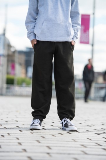 JH072K Kids Cuffed Jogpants