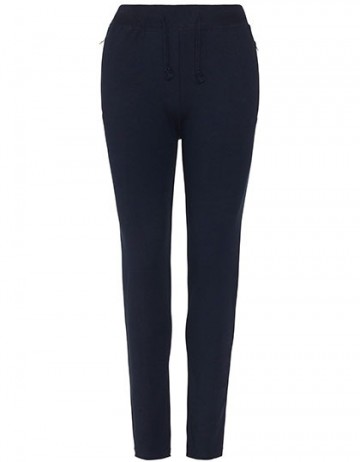 JH077 AWDis dames Tapered Track Pant new french navy