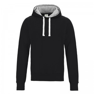 JH100 Chunky Hoodie Jet zwart