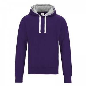 JH100 Chunky Hoodie Paars