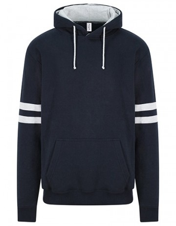 JH103 AWDis Game Day hoodie new french navy / heather grey