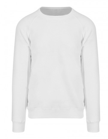 JH130 AWDis Graduate Heavyweight Sweat arctic white