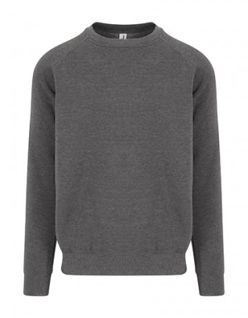 JH130 AWDis Graduate Heavyweight Sweat charcoal heather