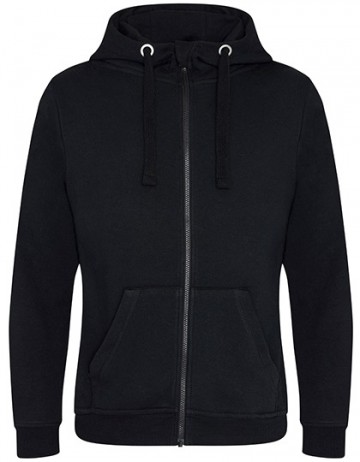 JH150 AWDis Graduate Heavyweight zoodie jet black