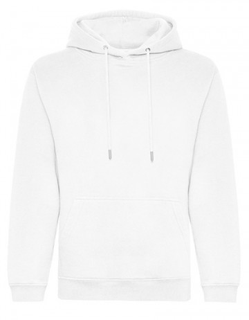 JH201 AWDis Organic hoodie arctic white