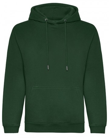 JH201 AWDis Organic hoodie bottle green