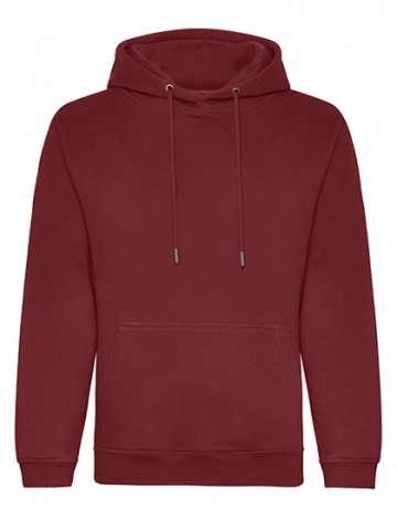 JH201 AWDis Organic hoodie burgundy