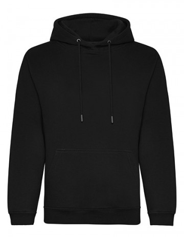 JH201 AWDis Organic hoodie deep black