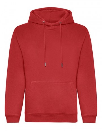 JH201 AWDis Organic hoodie fire red