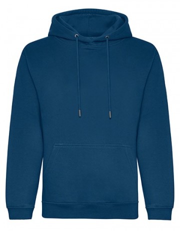 JH201 AWDis Organic hoodie ink blue