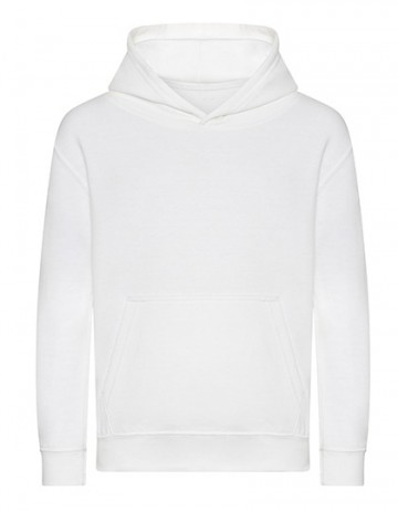 JH201J AWDis Junior Organic hoodie arctic white