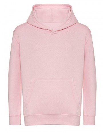 JH201J AWDis Junior Organic hoodie baby pink