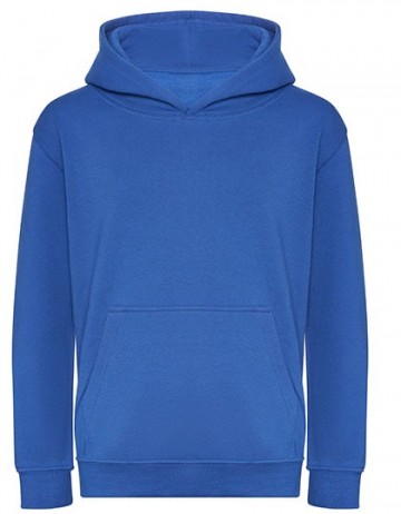 JH201J AWDis Junior Organic hoodie royal blue