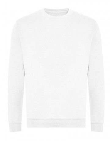 JH230 AWDis Organic sweater arctic white