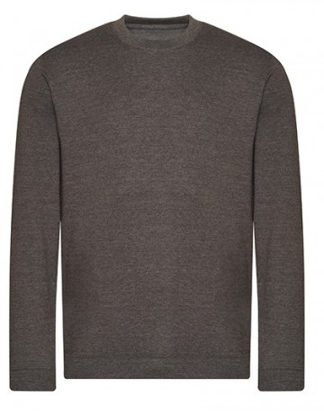 JH230 AWDis Organic sweater charcoal heather