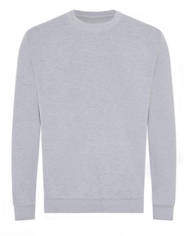 JH230 AWDis Organic sweater heather grey