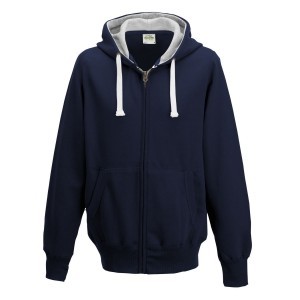 JH052 Chunky Zoodie Frans marineblauw