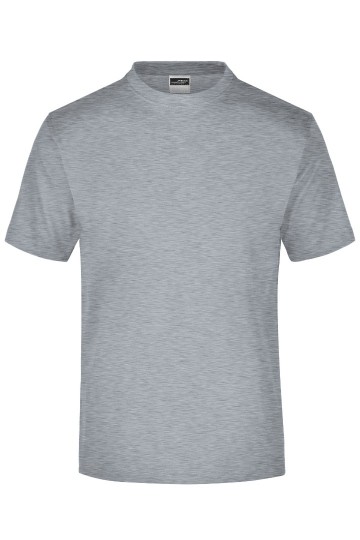 JN Round T Heavy JN002 heathergrijs