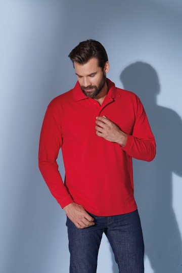 JN Men's Heavy Piqué Polo met LM JN022