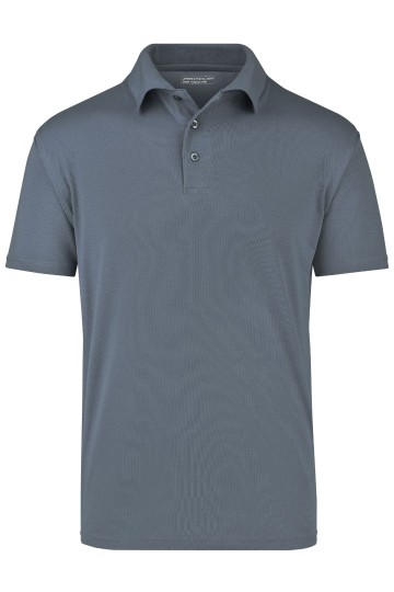 JN Men's Function polo JN024 carbon