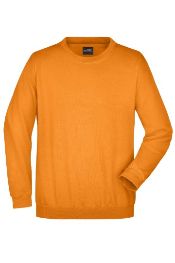 JN Unisex Heavy Round Sweat JN040 oranje