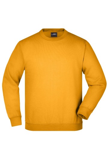 JN Kids Heavy Round Sweat JN040K goudgeel