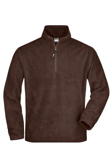 JN Half Zip Fleece JN043 bruin