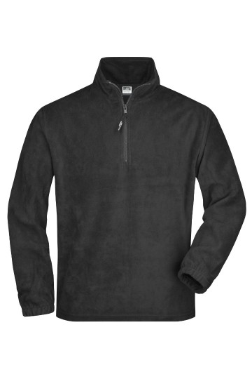 JN Half Zip Fleece JN043 donkergrijs