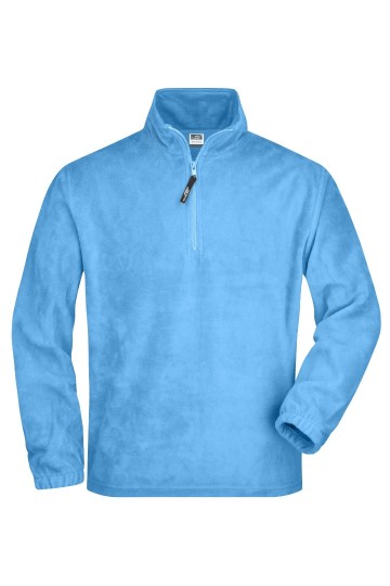 JN Half Zip Fleece JN043 lichtblauw