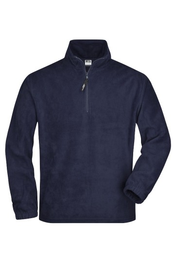 JN Half Zip Fleece JN043 marineblauw