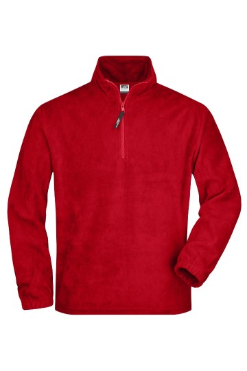 JN Half Zip Fleece JN043 rood