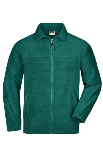 JN Full Zip Fleece JN044 donkergroen