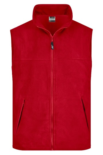 JN Men's Fleece Vest JN045 rood