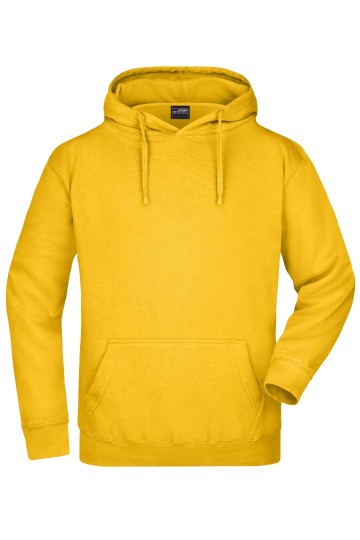 JN Men's Hooded Sweat JN047 goudgeel