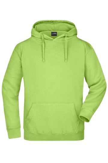 JN Men's Hooded Sweat JN047 limoengroen
